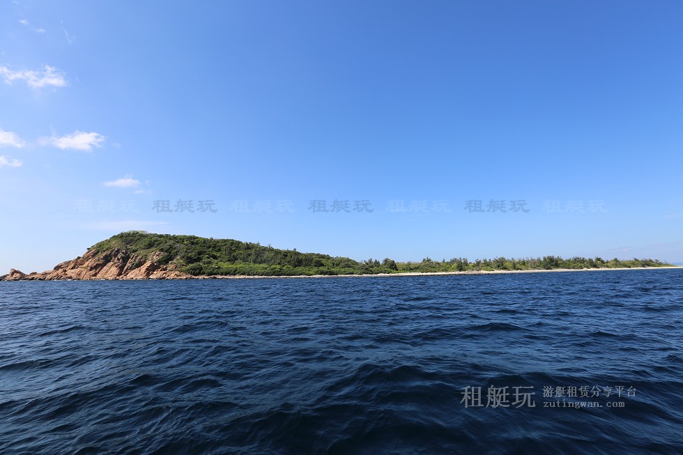 三亞旅游游艇租賃，三亞港至東島航線