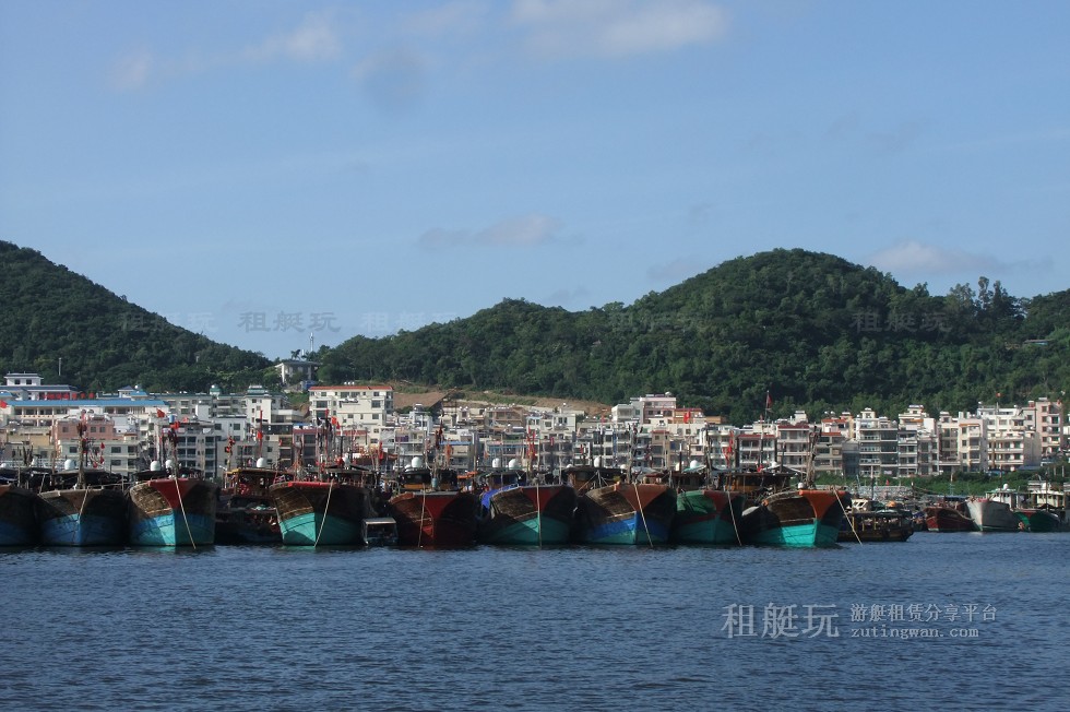 三亞旅游游艇租賃，三亞港至東島航線